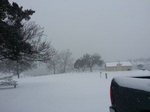 Winter was cold but beautiful