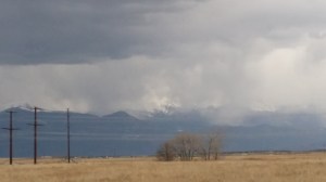 Clouds over p>kes peak