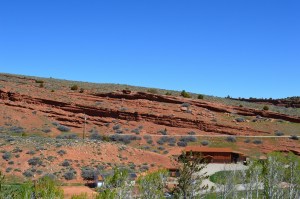 Beautiful hills on the way to Sink Cayon, full of rich iron deposits.
