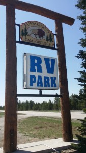 The RV park we stayed at.