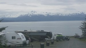 One of the views from our camp