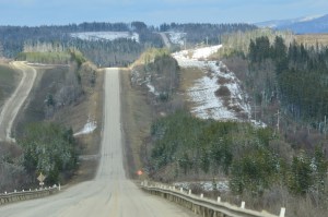 At times the hills became very steep.