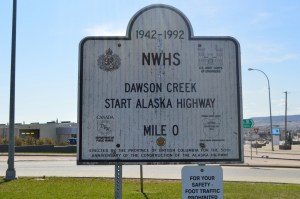 Mile marker 0. The official start of the highway