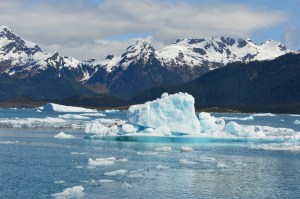 A pretty piece of turquoise ice