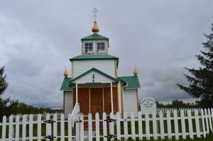 Russian orthodox church near Homer in Ninilchech