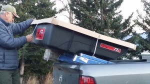With a trailer for for our haul of clams (LOL) or firewood, for more practical purposes.